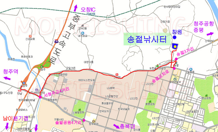송절거리 이미지